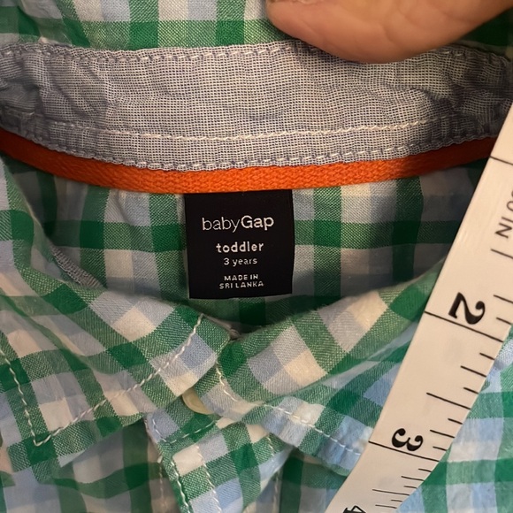 Lot of 3 - Toddler Boys preppy shirts - Polo Ralph Lauren & Gap Kids. size 3T - Picture 6 of 8